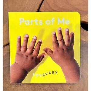 Lovevery 'Parts of Me' Boardbook from The Senser Play Kit 5/6 months NEW 📙💛